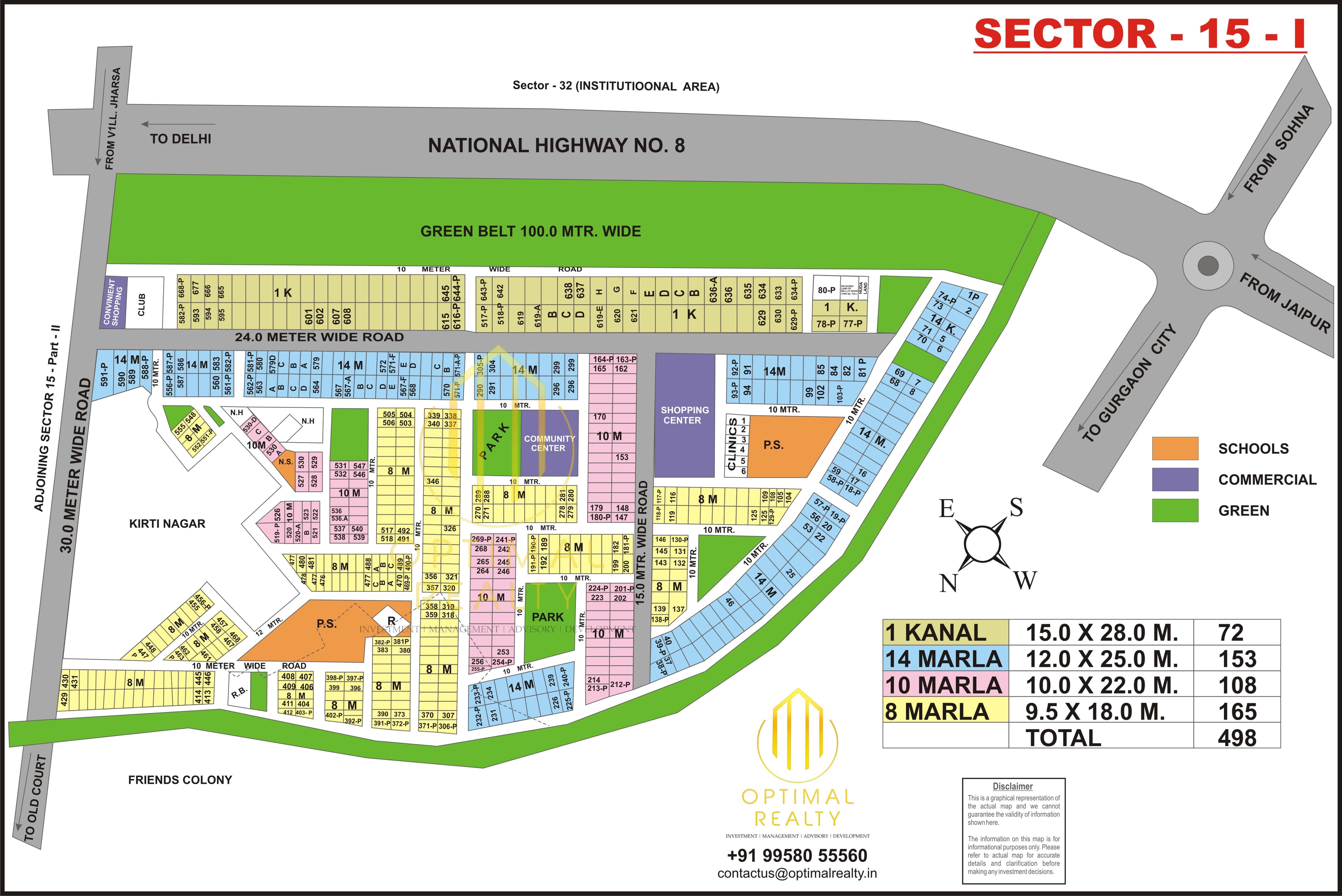 Sector 15 Part 1 sector map