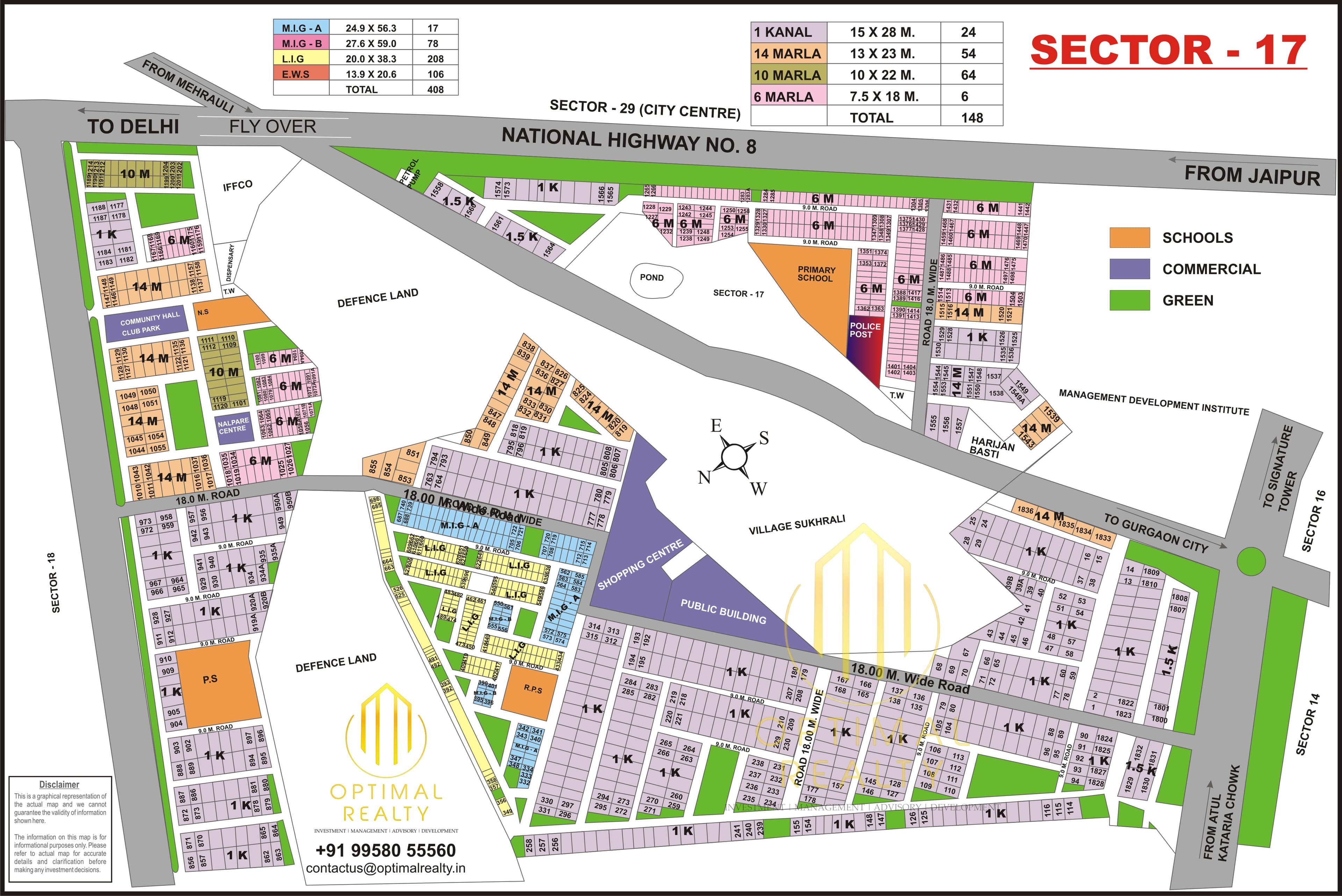 Sector 17 sector map