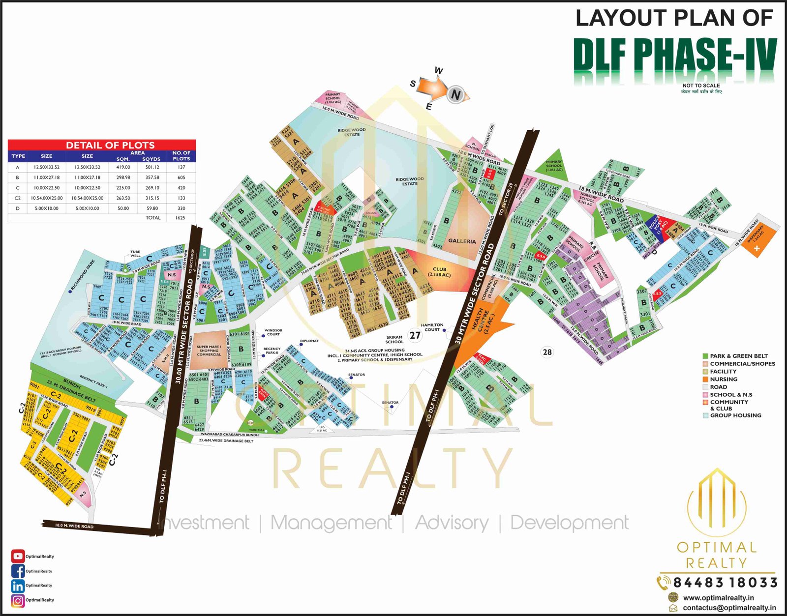 DLF Phase - 4 map preview