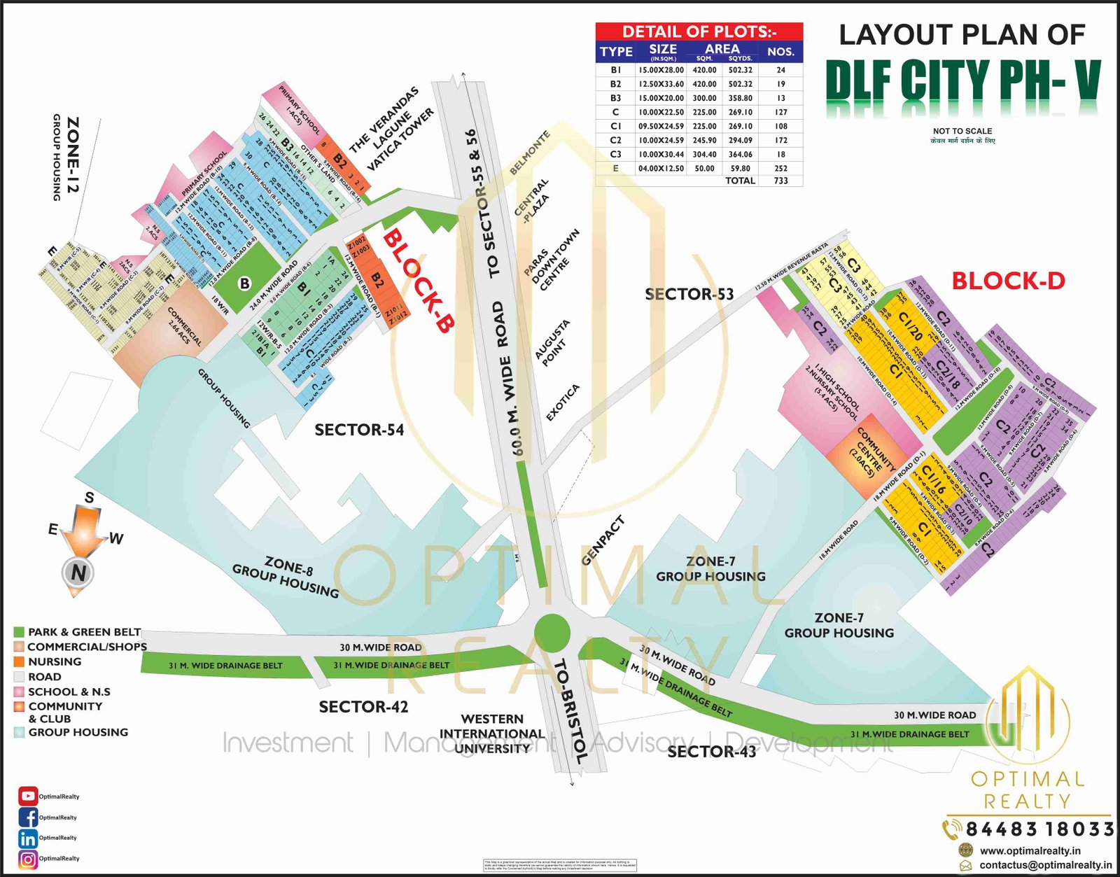 DLF Phase - 5 map preview