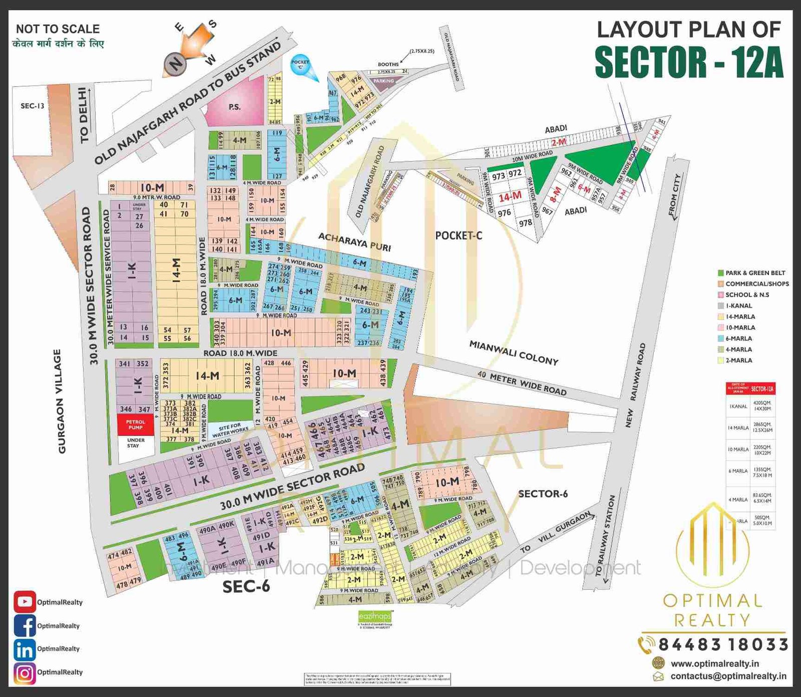 SECTOR - 12A map preview