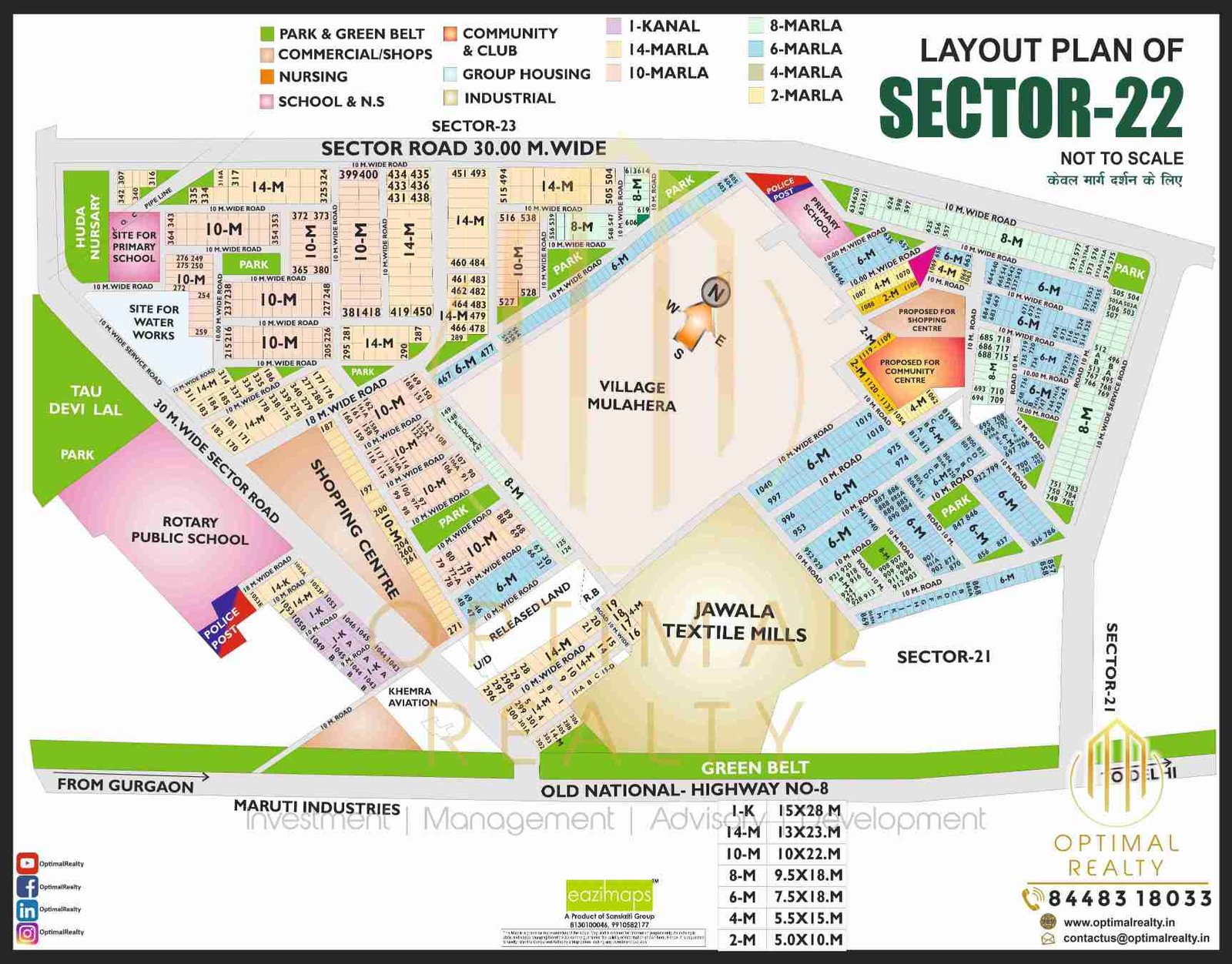 SECTOR-22 map preview